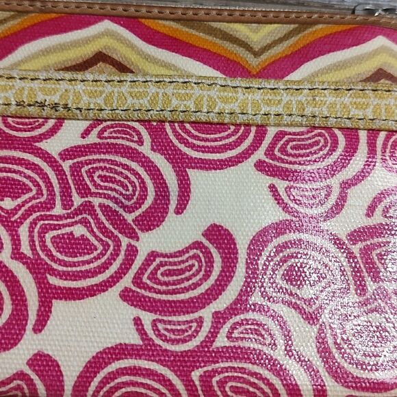 Fossil Key-Per Zipper Wristlet Vintage - Picture 7 of 13